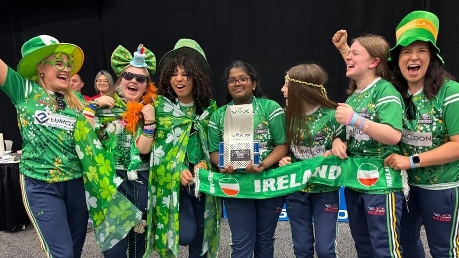 Prestigious US award for Tullamore school's robotics team