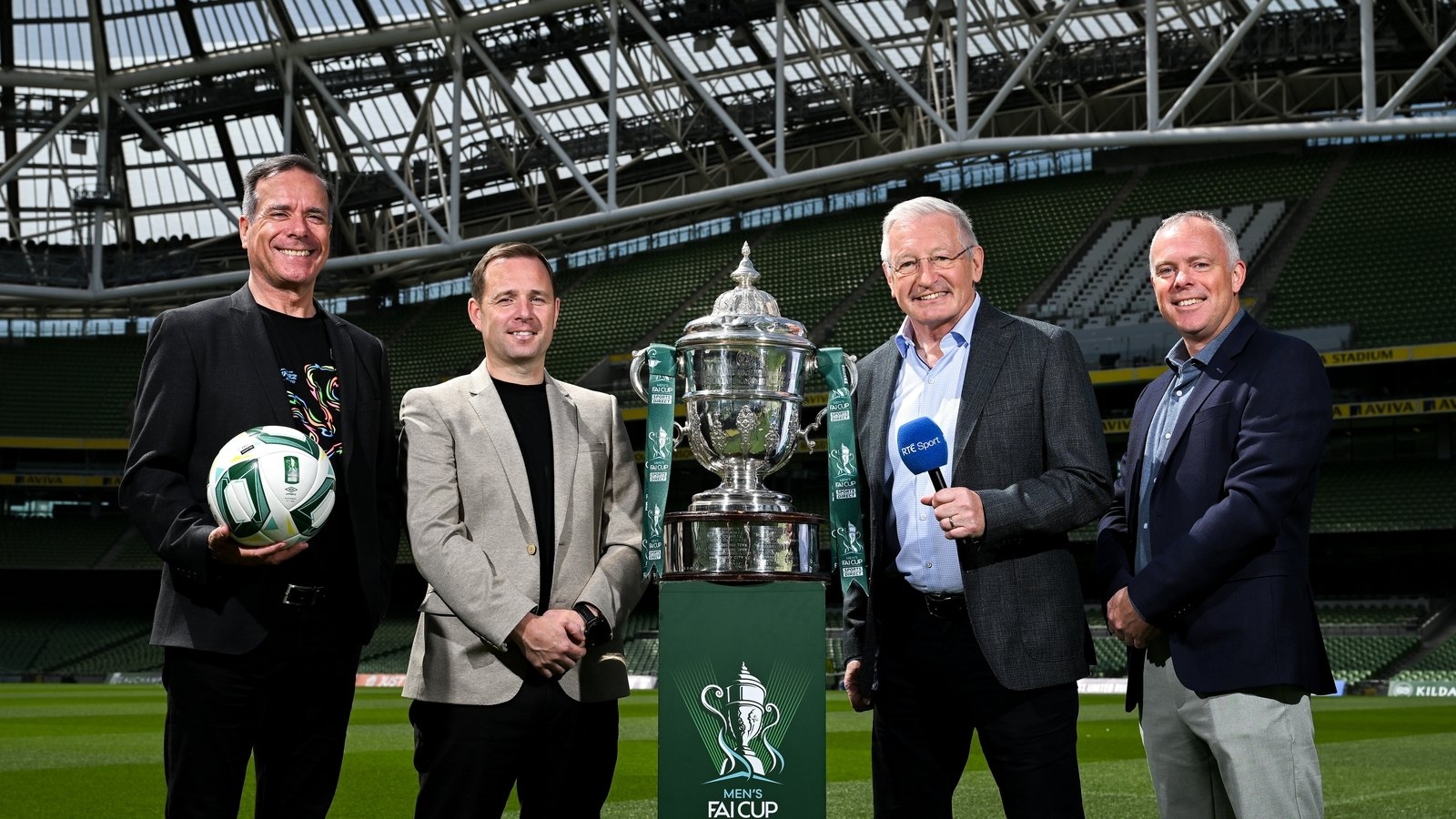 RTÉ and FAI announce two-year broadcast agreement to show record number of Sports Direct Men's FAI Cup ties