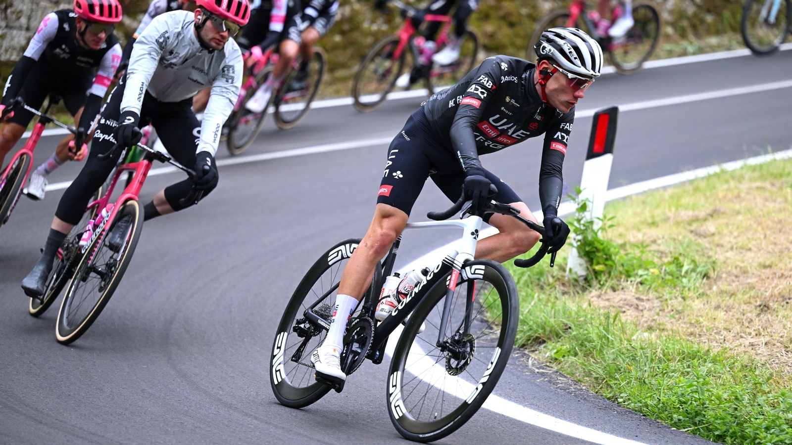 Juan Ayuso pounces to win Giro stage seven, Primoz takes pink jersey