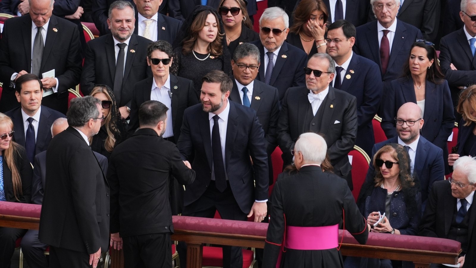 Zelensky meets US Vice President Vance in Rome