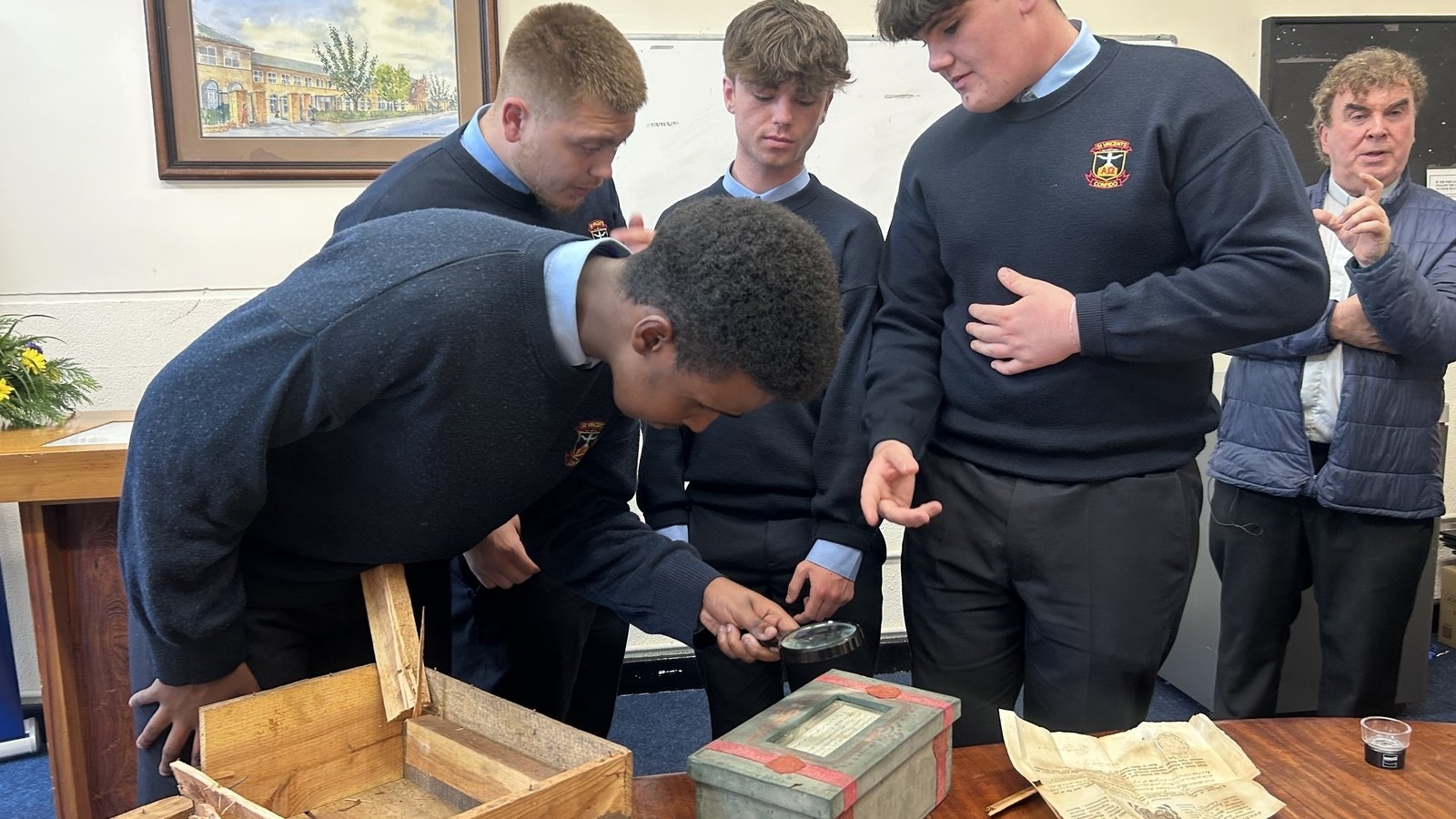 Fifth year students find relic of saint in Dublin school