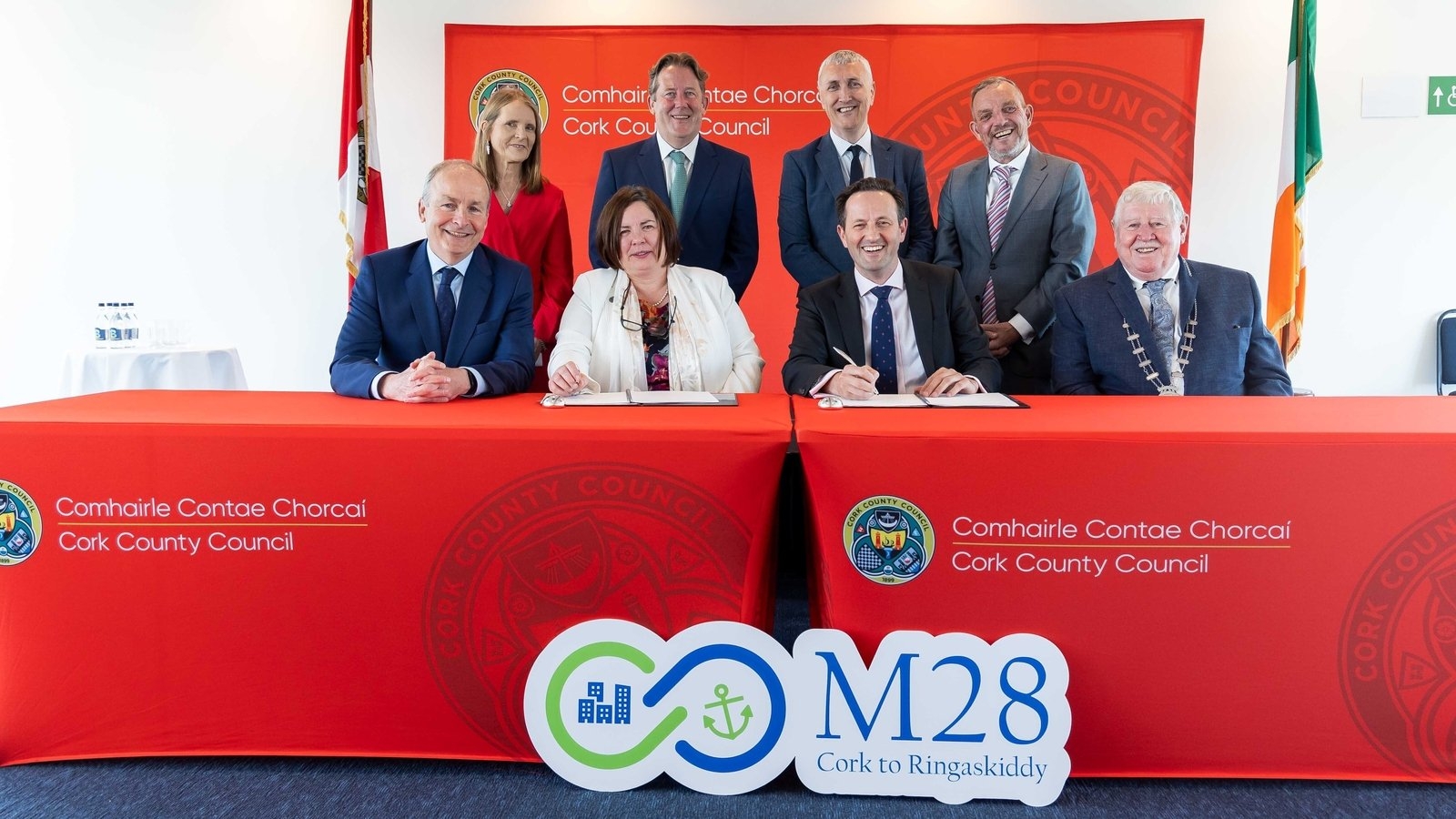 Contract signed for new M28 motorway in Cork