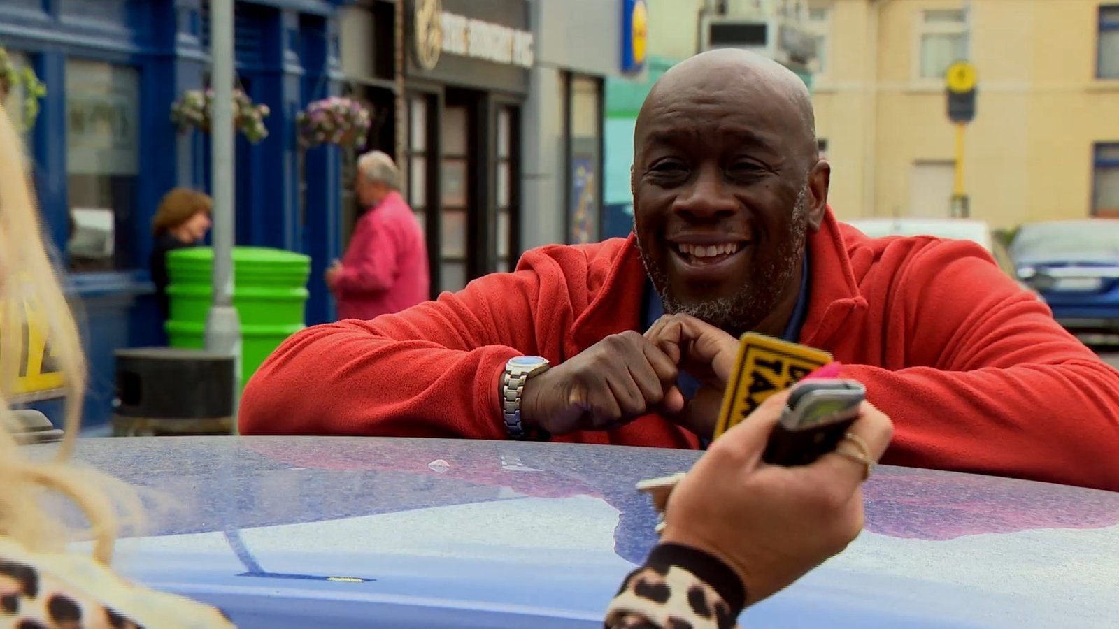 Victor smiles in terror on Thursday's Fair City