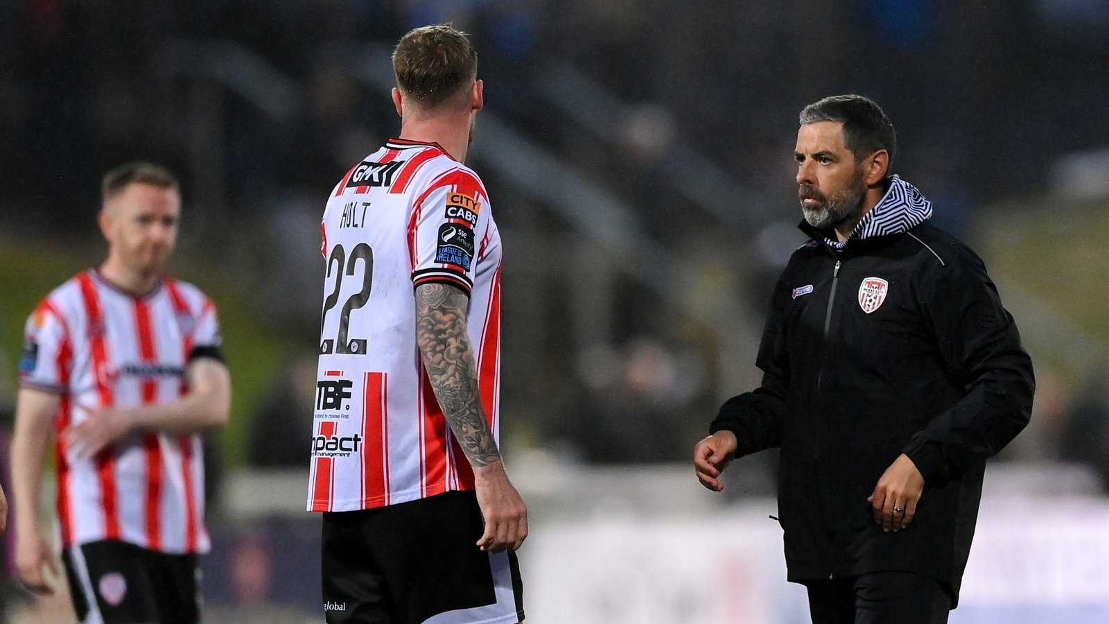 Derry City manager Tiernan Lynch bemoans 'horrific goals' conceded after Shamrock Rovers snatch win