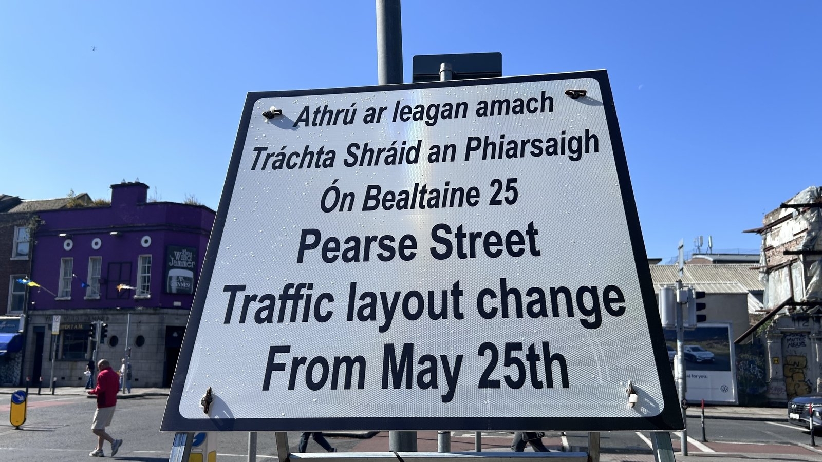 Changes to how cars travel round Dublin city centre come into effect