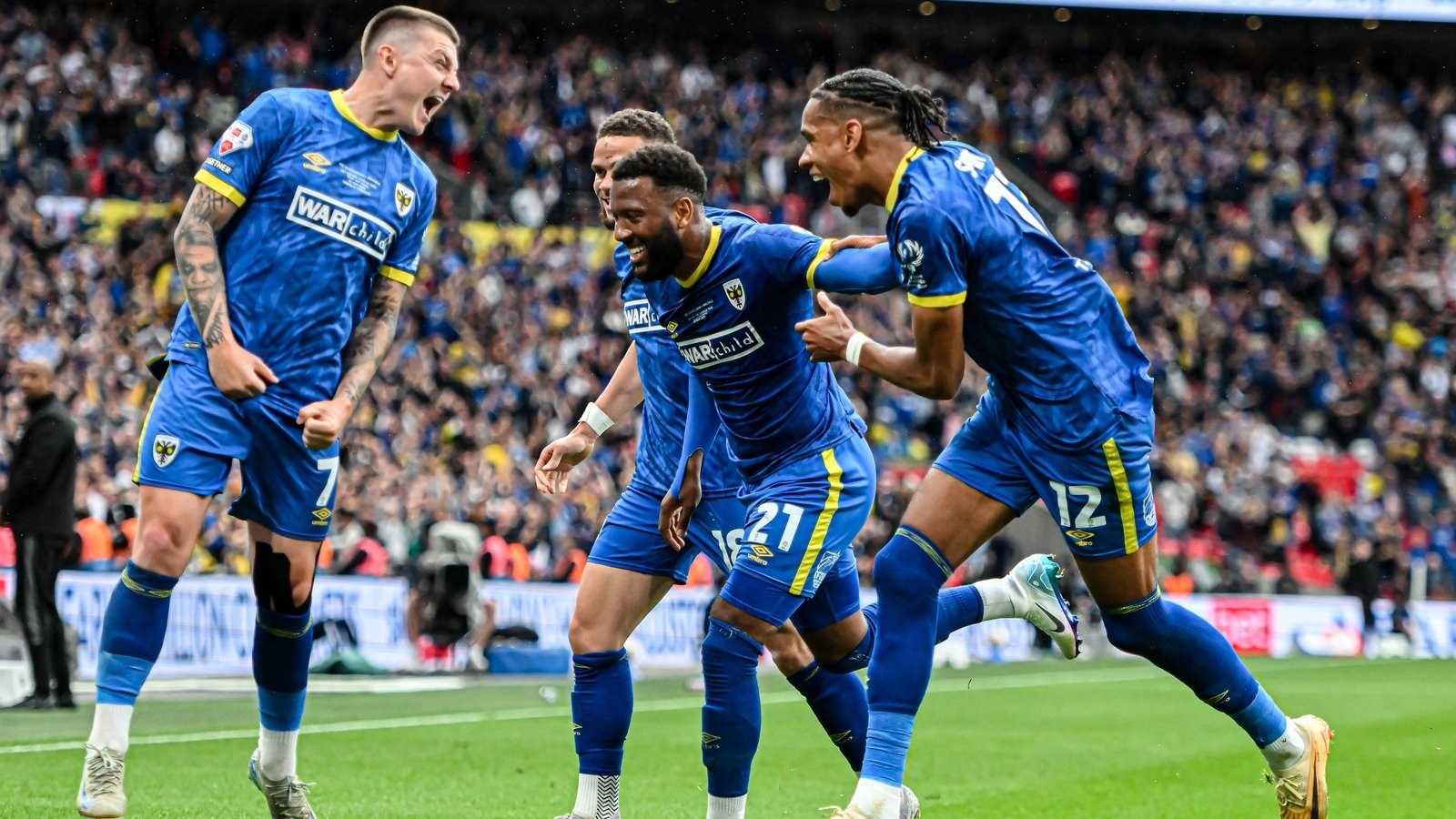 AFC Wimbledon seal promotion to League One with 1-0 play-off final win over Walsall