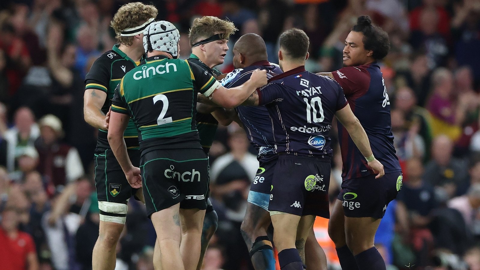 Bordeaux's Jefferson Poirot suspended after incident with Henry Pollock
