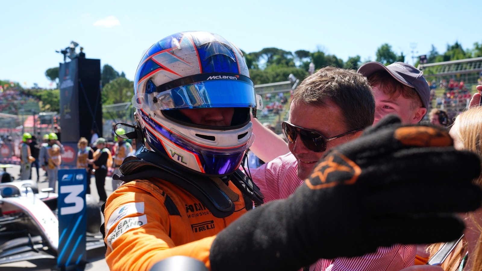 Alex Dunne pulls off stunning F2 drive in Barcelona
