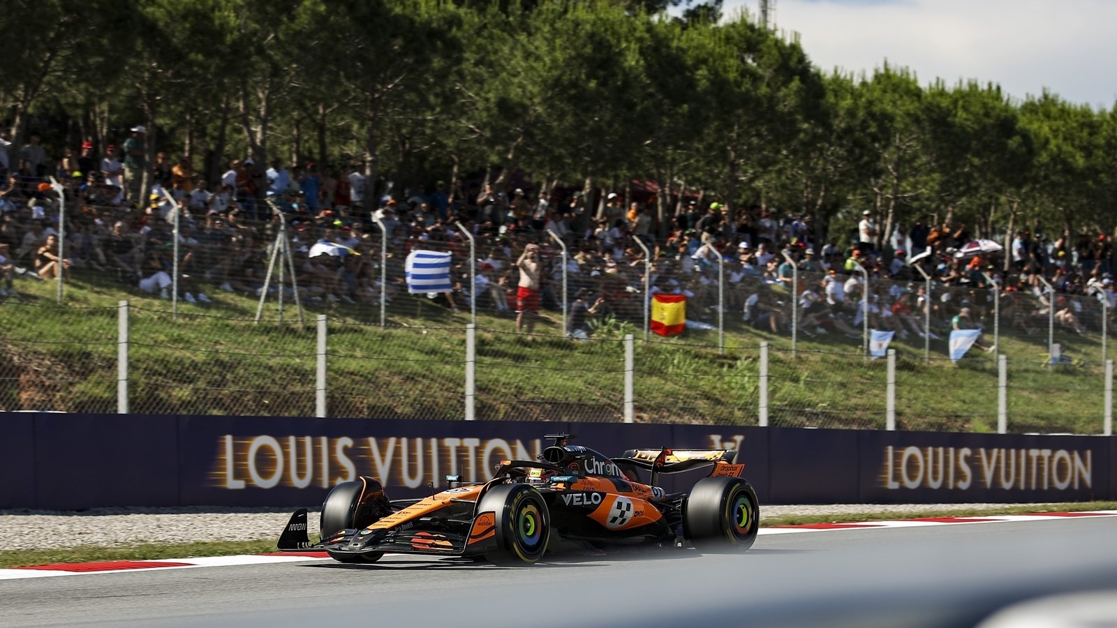 Oscar Piastri beats McLaren team-mate Lando Norris to Spanish Grand Prix pole