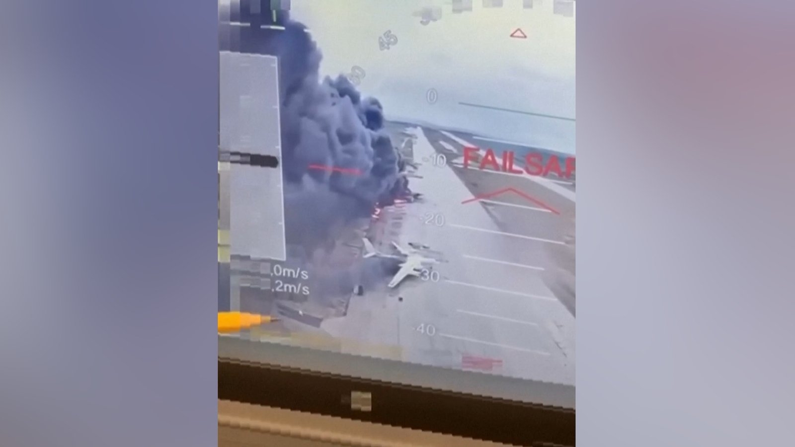 Ukraine stages major drone attack on Russian aircraft