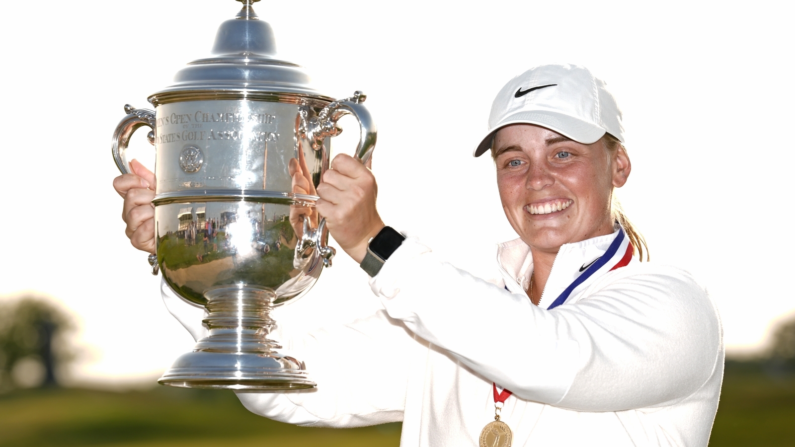 Maja Stark holds off Nelly Korda and Rio Takeda at US Open for first major title