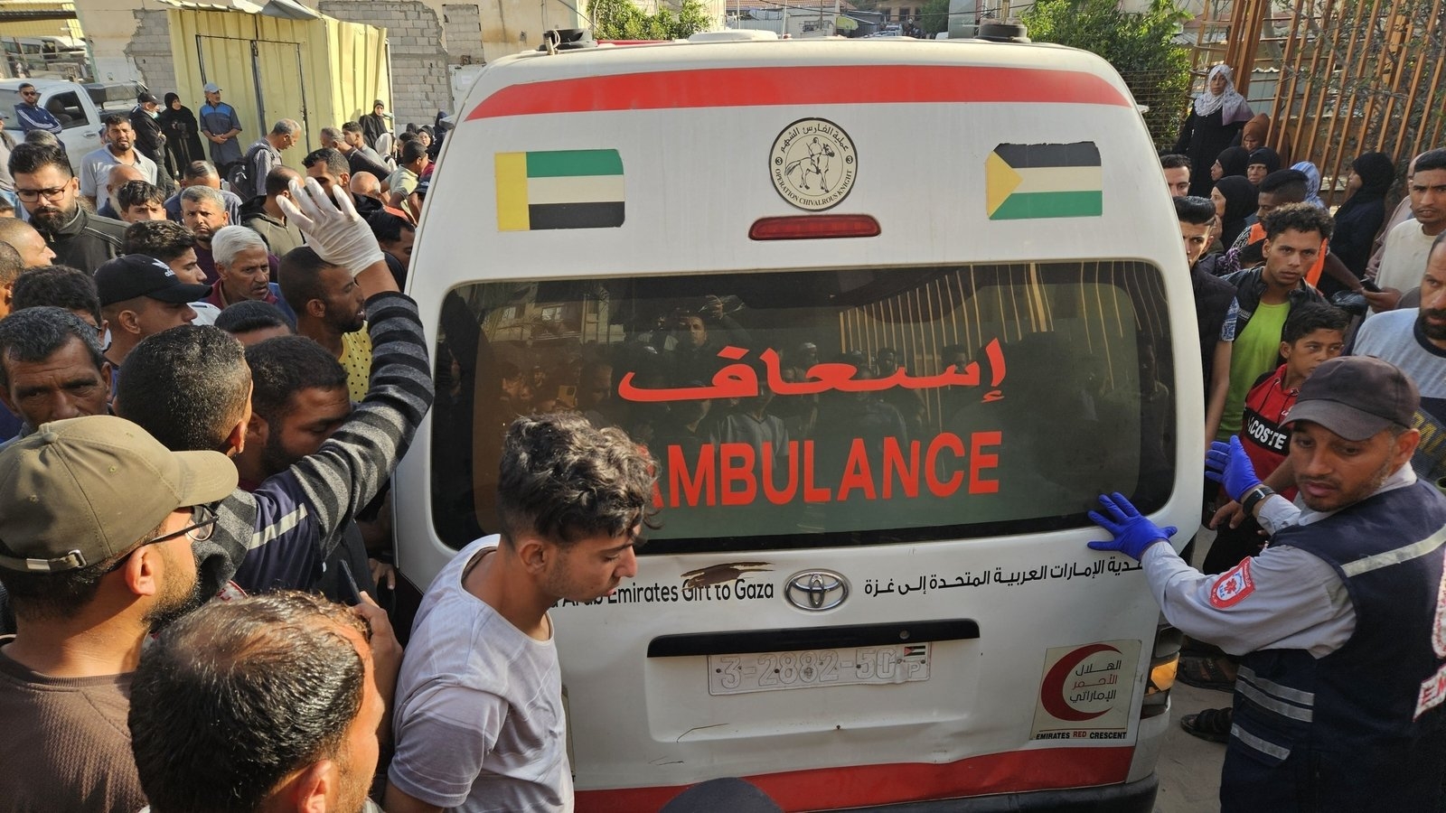 Doctor in Gaza says hospital running out of essential supplies
