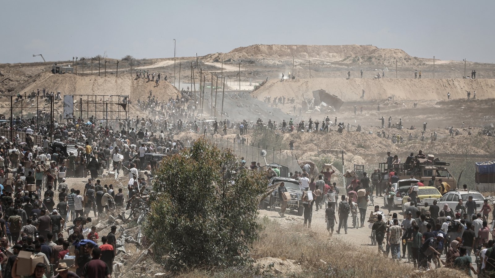 Father of six killed 'for piece of bread' at Gaza aid site