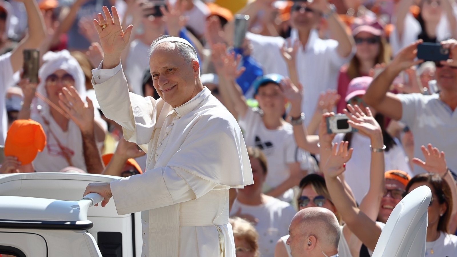 Pope Leo, in first month, makes a break in style from Francis