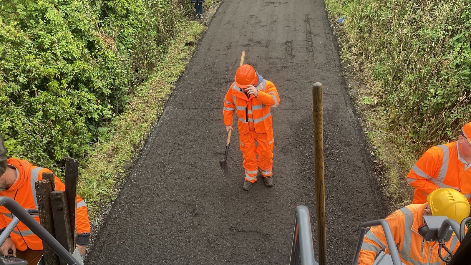 Pilot scheme cutting roadwork emissions by over 50%