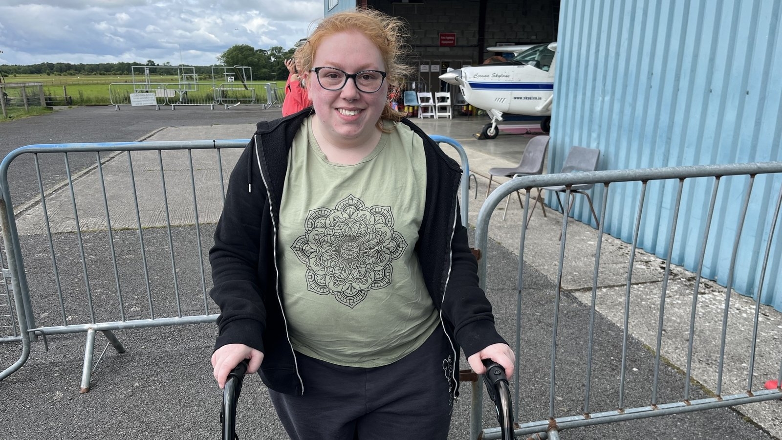 Dual skydiving with a disability an 'amazing' experience