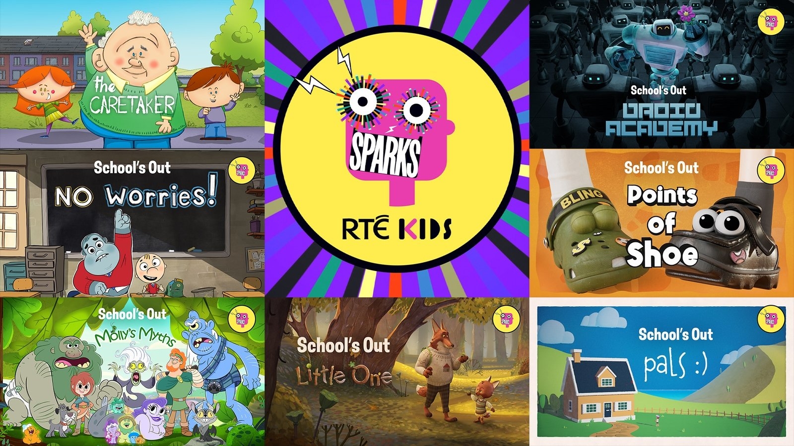 School's Out for summer with new short animations from RTÉ Kids