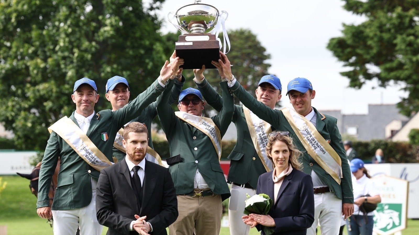 Ireland complete hat-trick of La Baule Nations Cup wins