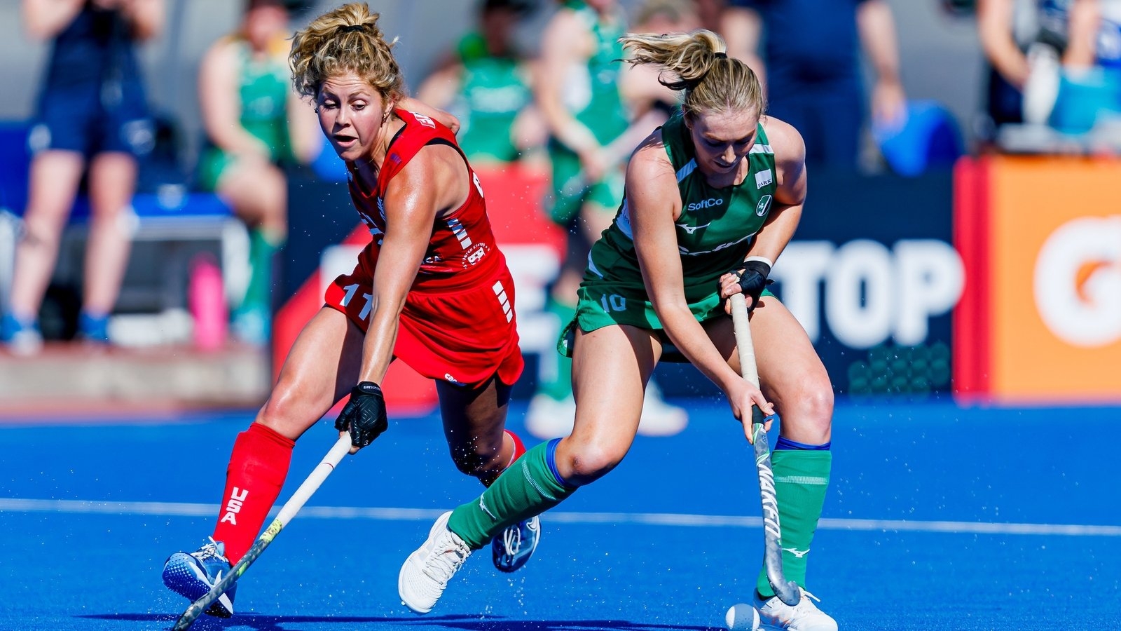 Debut delight for Niamh Gowing as Ireland draw with USA in first tie of two-leg series