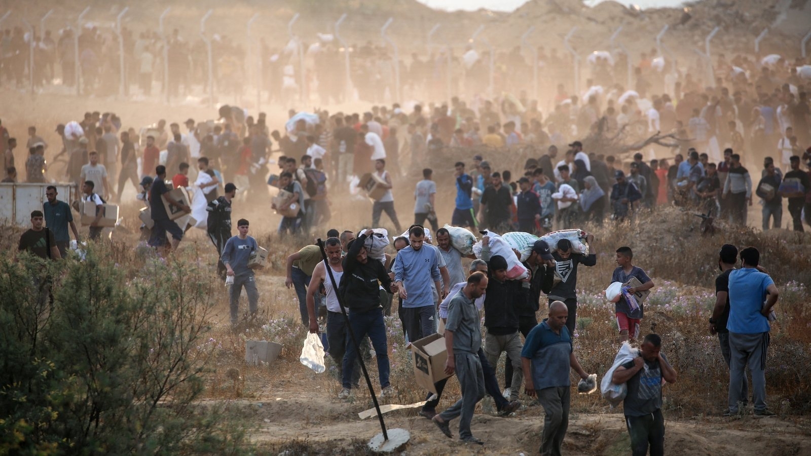 Four killed by Israeli fire near aid point, witnesses say