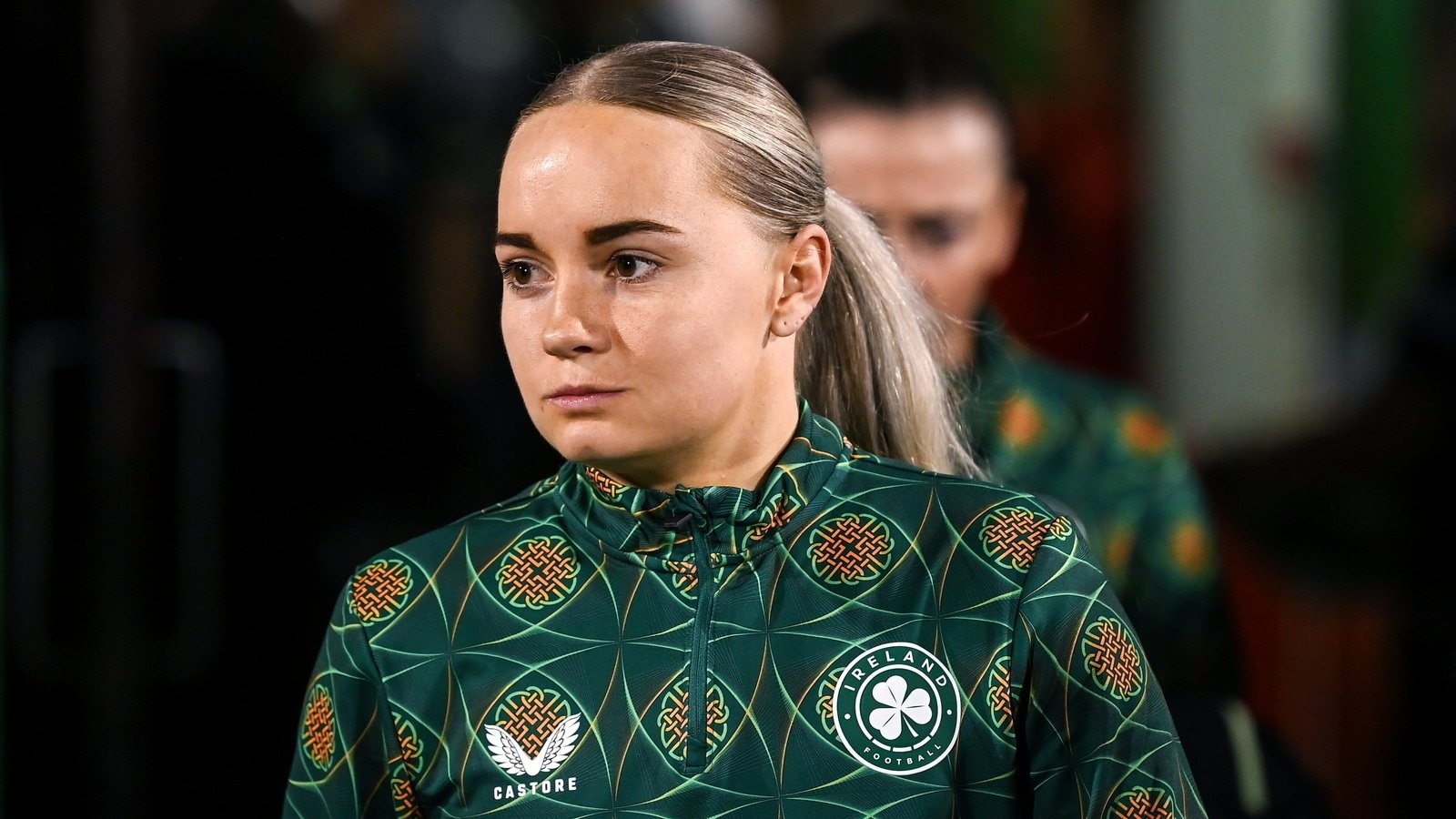 Republic of Ireland's Izzy Atkinson departs Crystal Palace