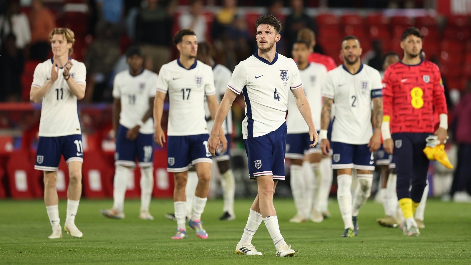 England booed off after shock home defeat to Senegal