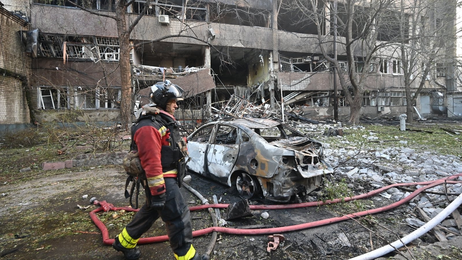 Ukraine says Russian strikes hit Kharkiv, killing two