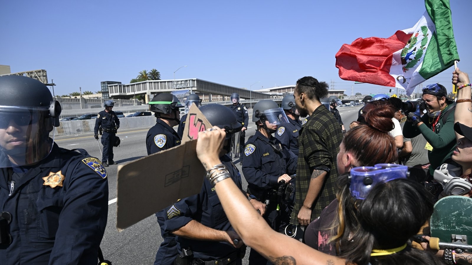 Residents say deployment of military to LA 'making things worse'