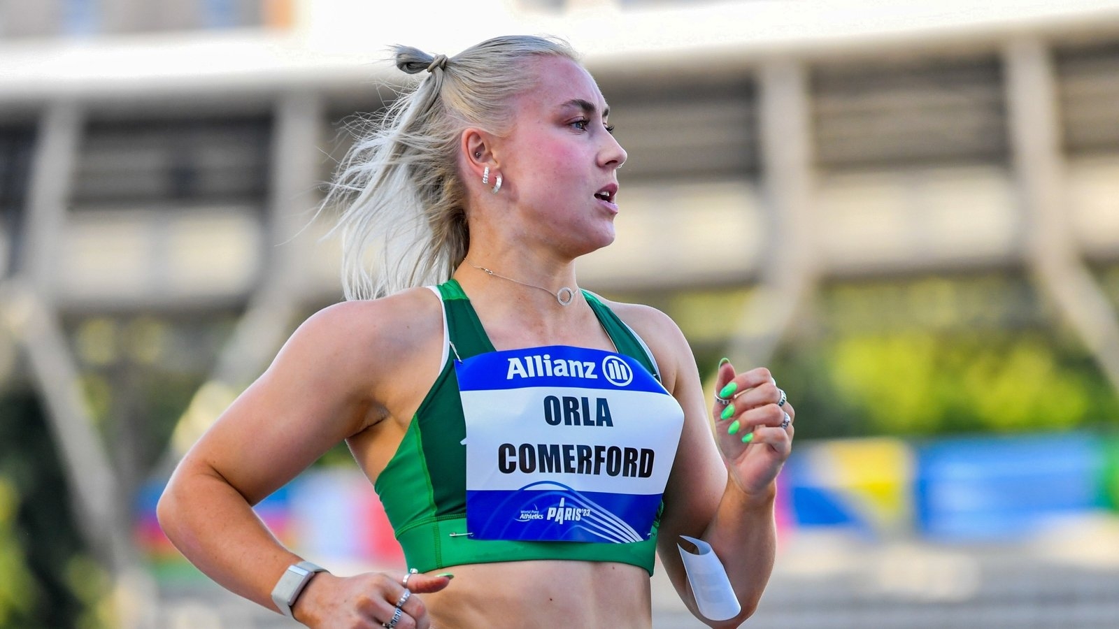Orla Comerford posts personal best to win para 100m at Bislett Games in Oslo