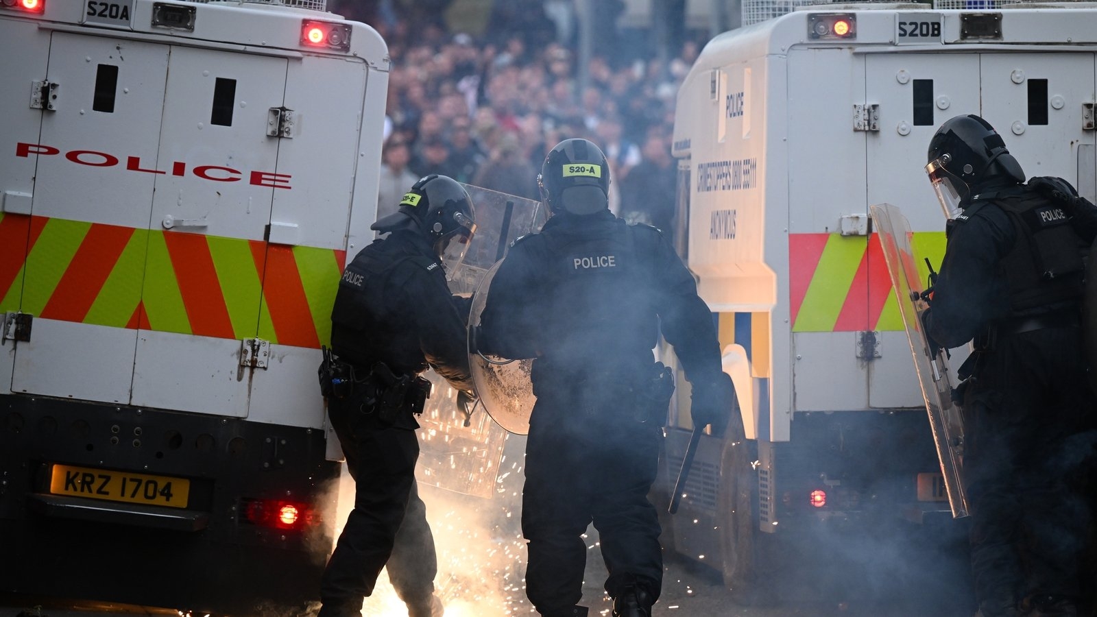 'Week of shame' in Northern Ireland as disorder continues