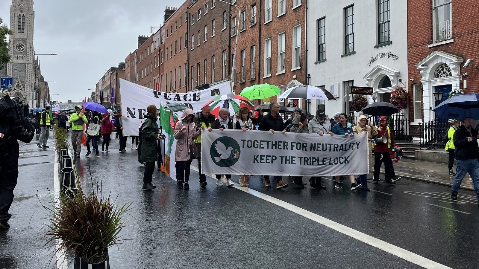 Dublin rally urges Govt to protect Ireland's neutrality