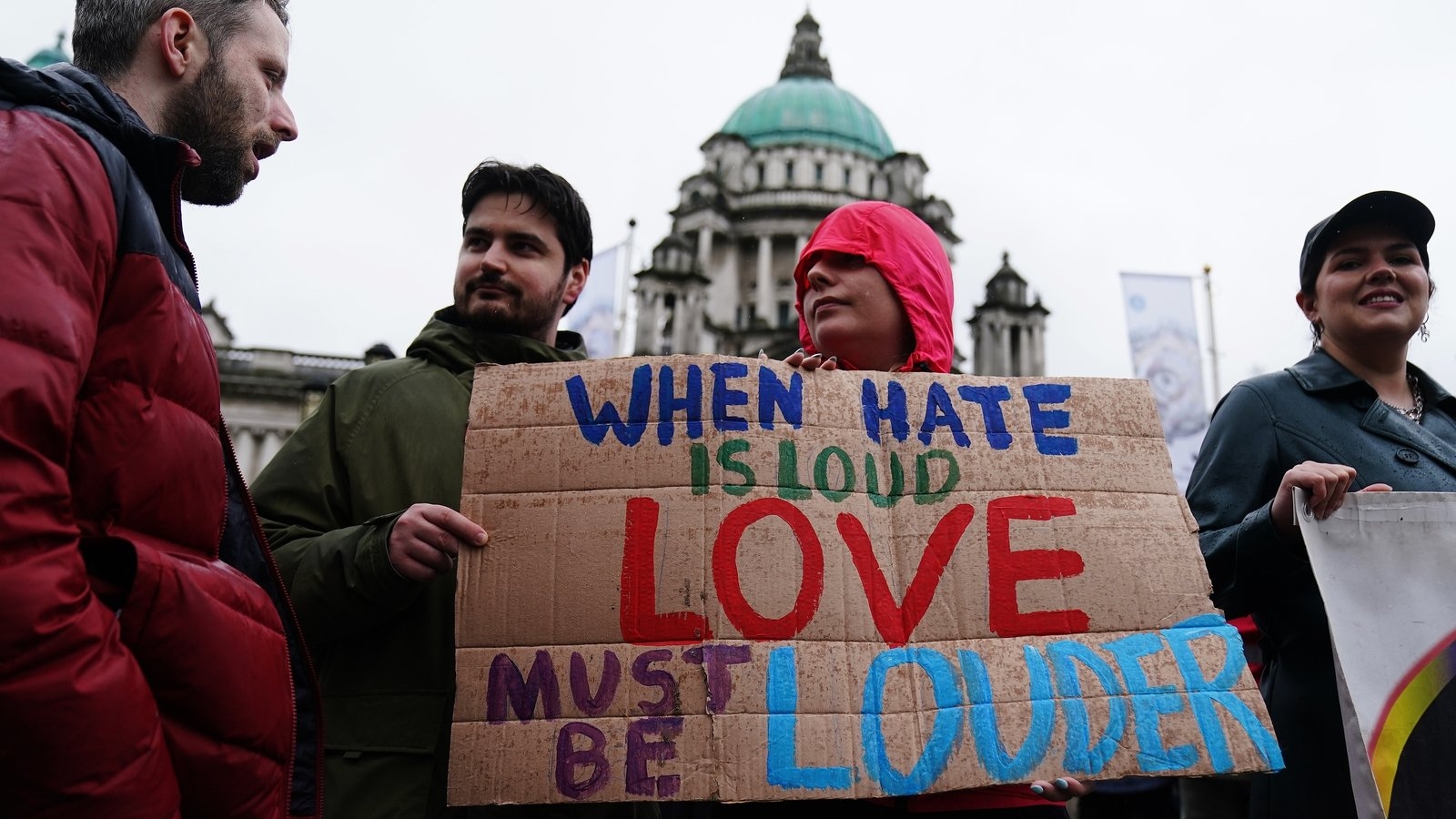Northern Ireland 'one petrol bomb away' from racist murder, rally hears