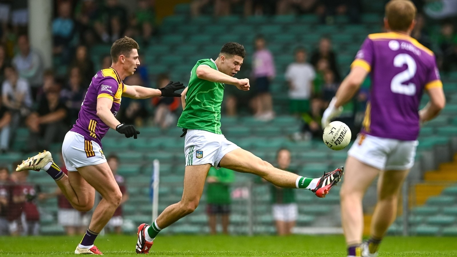 Superb James Naughton leads Limerick into Tailteann Cup semi-finals as they cruise past Wexford