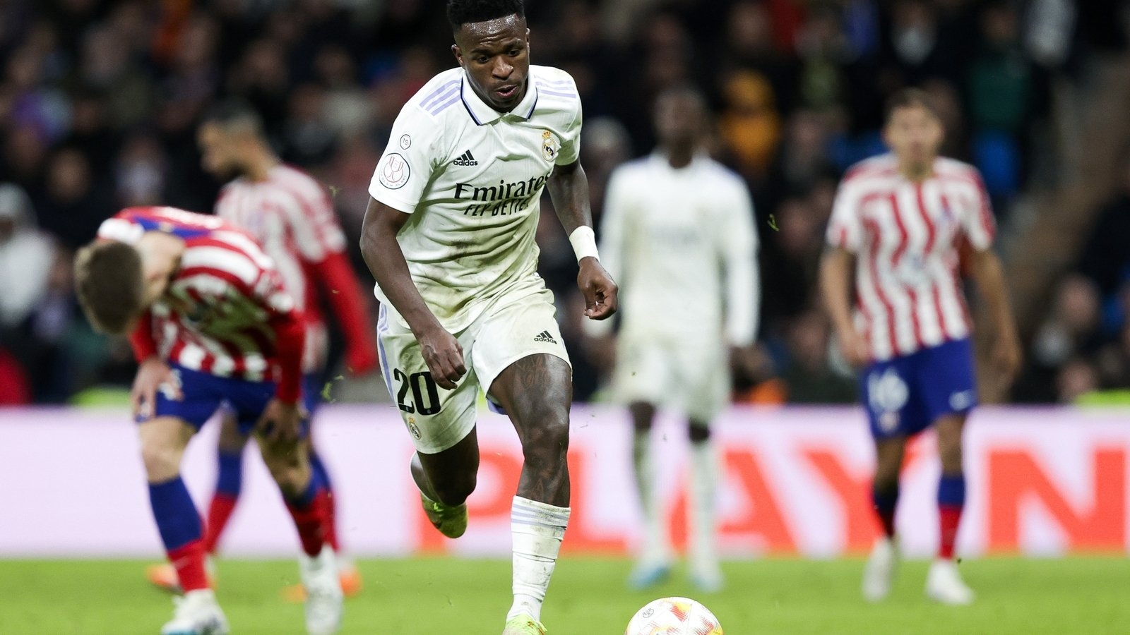 Four people handed suspended jail sentences over Vinicius Jr effigy