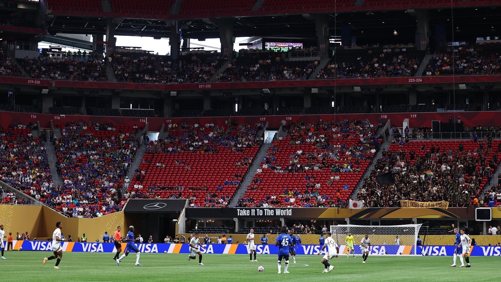 Empty seats aplenty as Chelsea start Club World Cup campaign with win over LA