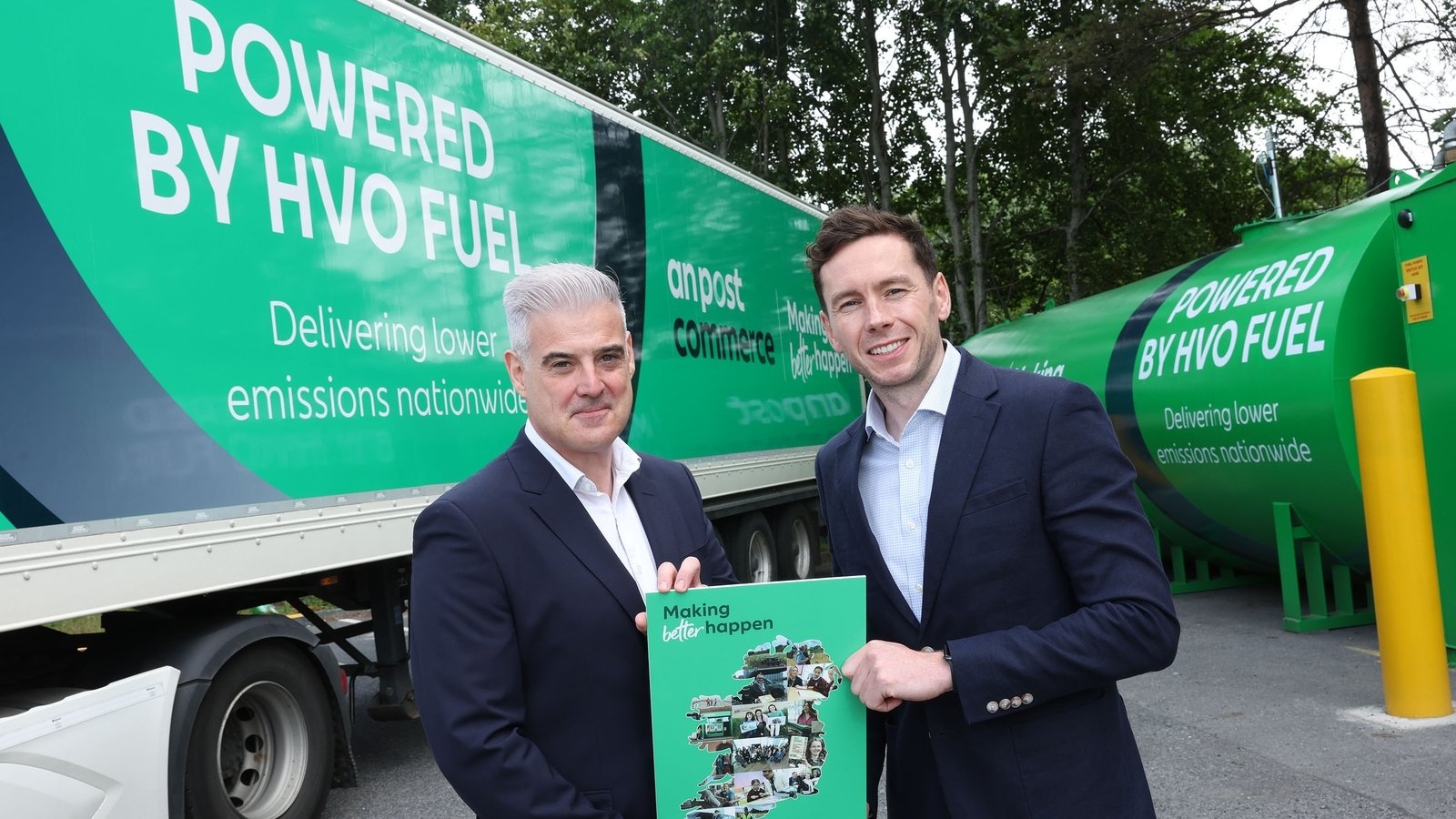 An Post switching fleet of HGVs to fossil free fuel to cut emissions