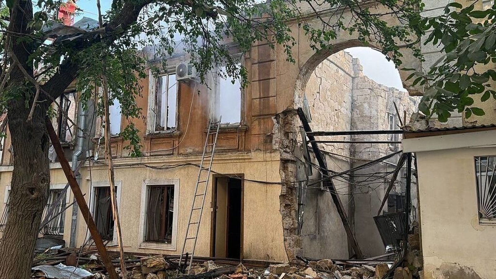One dead, 14 injured in Russian attack on Ukraine's Odesa