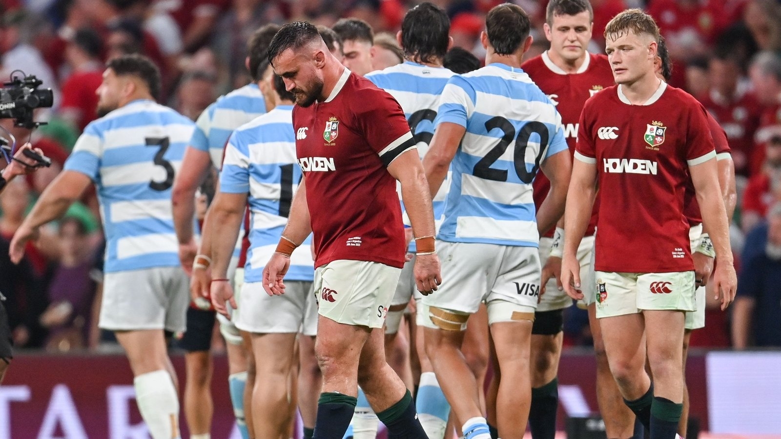 Andy Farrell delivers scathing assessment of Lions defeat to Argentina