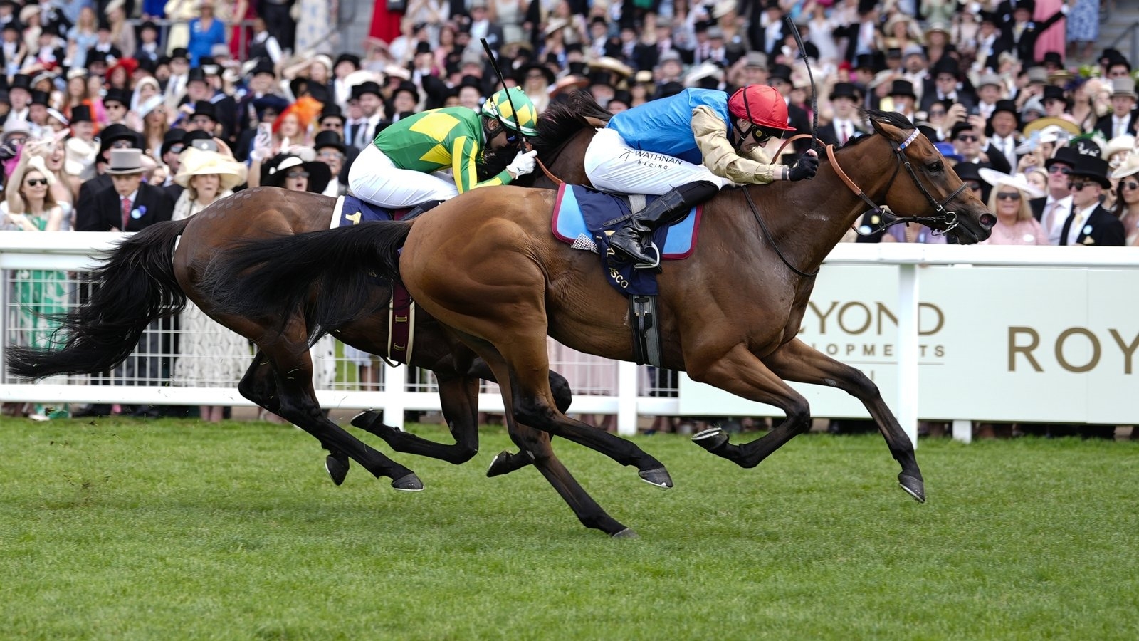 Royal Ascot: Lazzat lands Queen Elizabeth II Jubilee Stakes