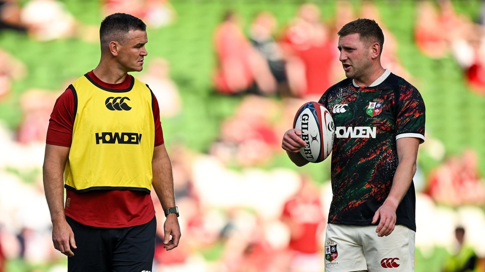 Finn Russell glad to mend fences with Johnny Sexton as Lions head to Australia