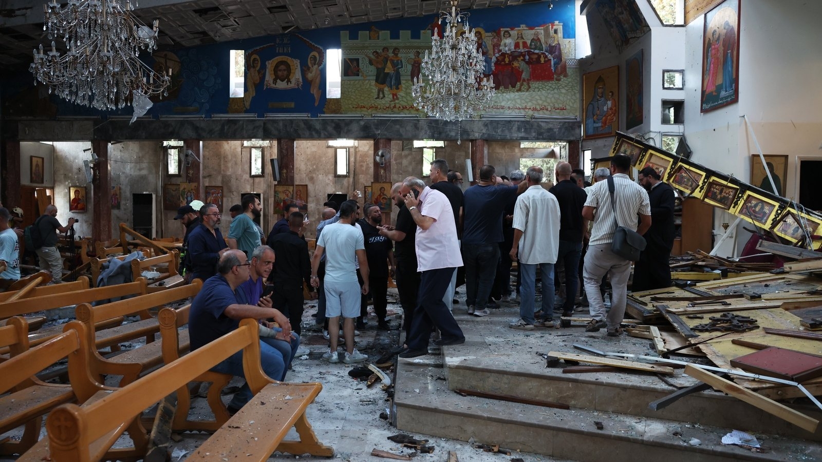 Attack on Damascus church kills at least 22