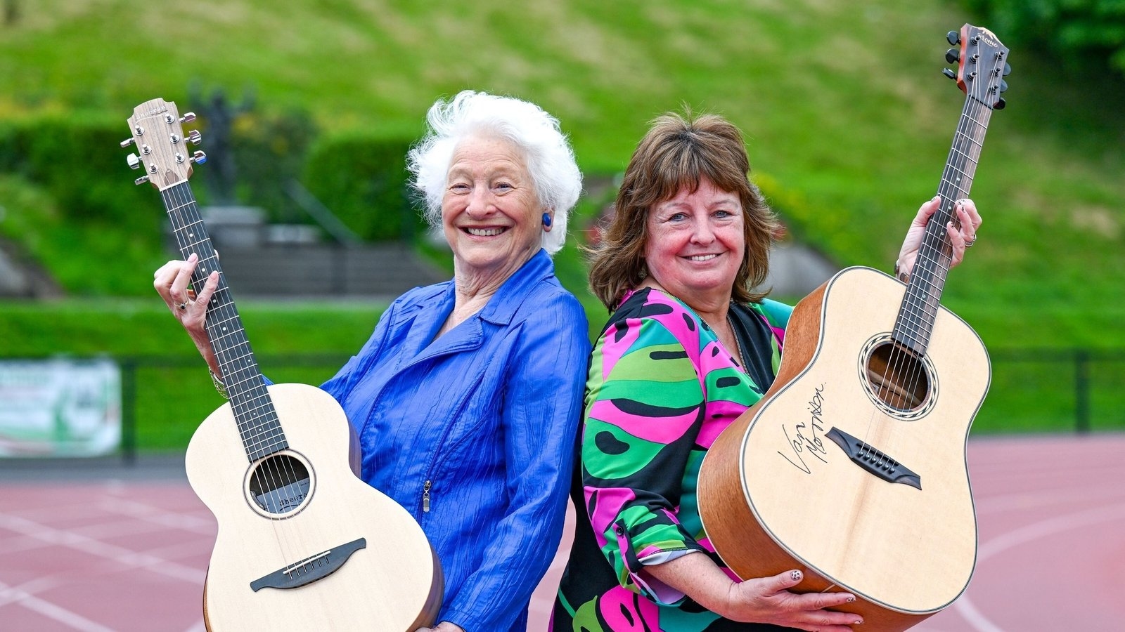 Ed Sheeran and Van Morrison guitars to go under hammer for sports stars