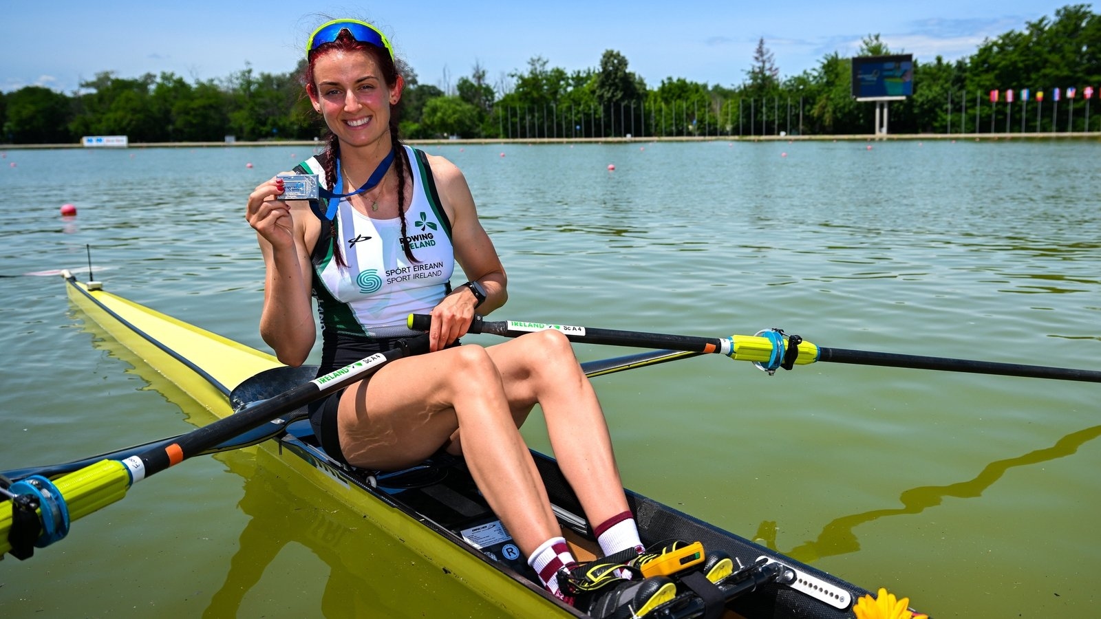 Single scull a silver lining for crewless Fiona Murtagh