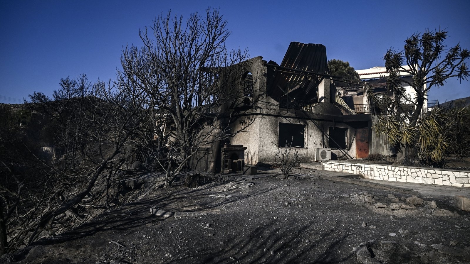 Greece forest fire forces evacuations near Athens