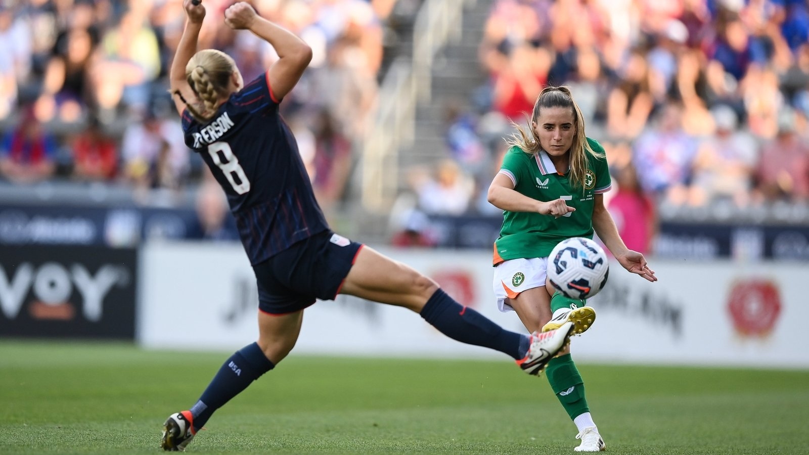 'I didn't know whether I'd get back playing football' - Chloe Mustaki grateful for first Ireland start in three years