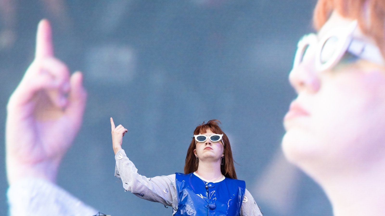 CMAT chants 'Free Palestine' during Glastonbury set