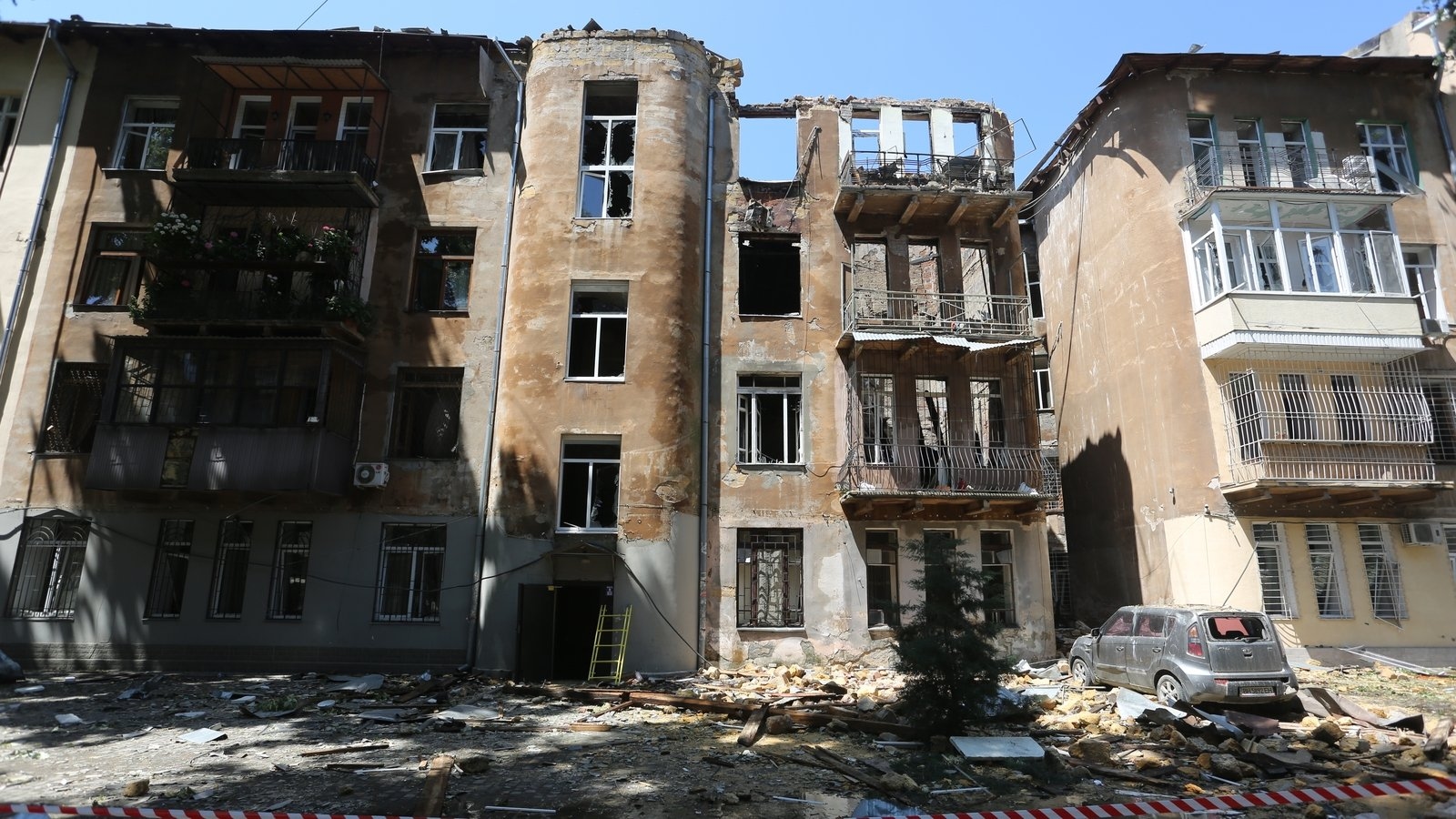 Russian strike on Ukraine's Odesa kills two, wounds 14