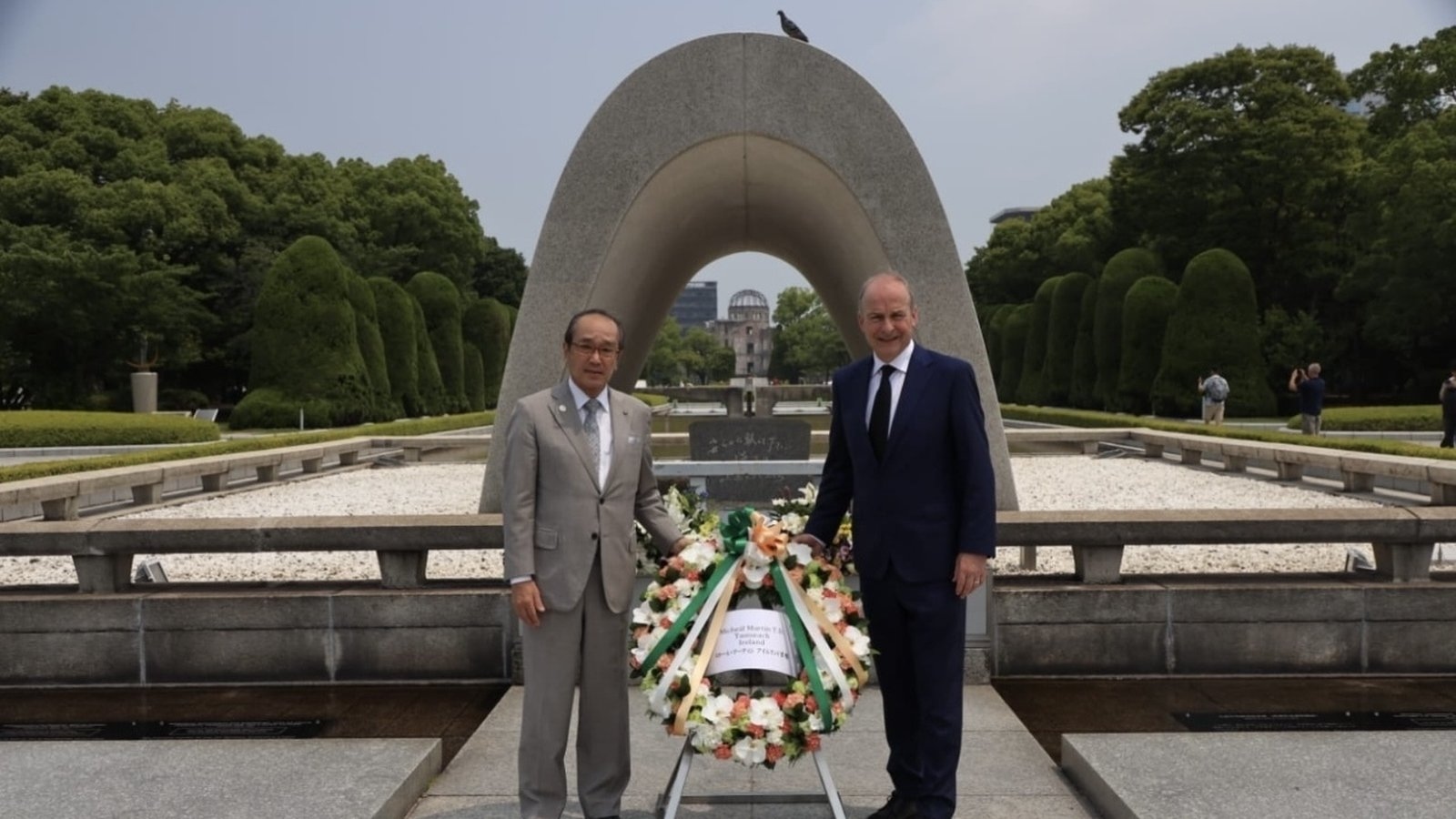 It's been 'an honour' to visit Hiroshima