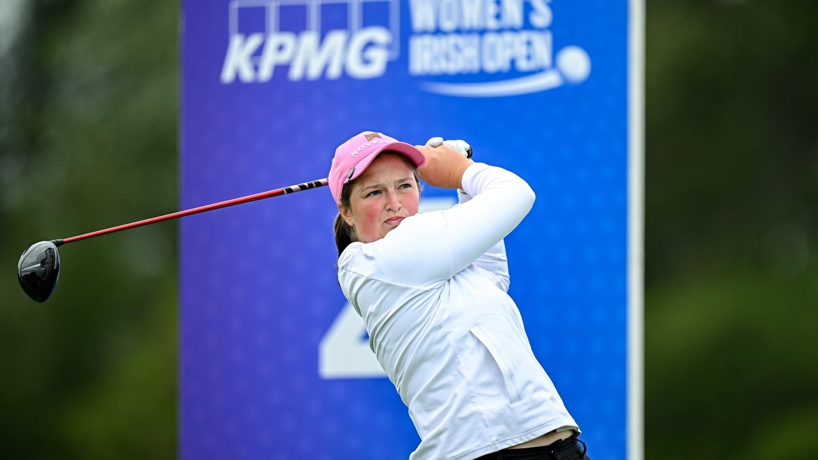 Lottie Woad dominating KPMG Women's Irish Open, Anna Foster leading home challenge