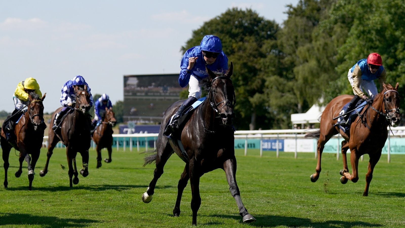 Cinderella's Dream comes through for Falmouth Stakes victory